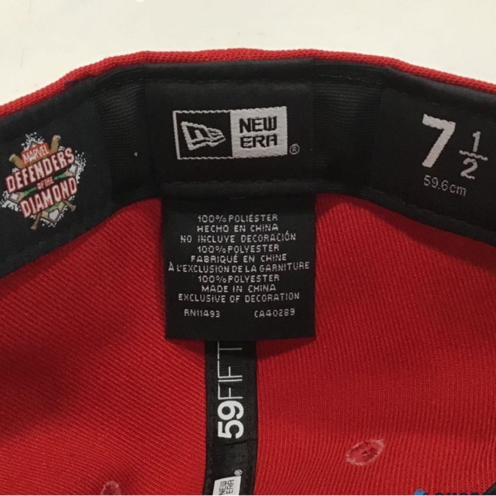 New Era Fitted Hat Corpus Christi Hooks MiLB Cap Texas fish hook size 7 1/2 New - Picture 2 of 6